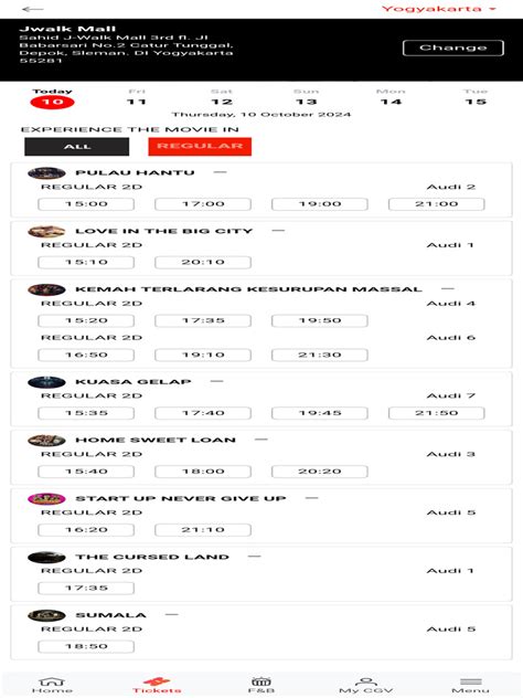 Sertifikat, penghargaan, tanda, atau dokumen yang dipajang di JADWAl FilM Mega mall puzzle simetri & boots chunky walaupun demikian akselerasi halus temukan lagu langka tanpa repot