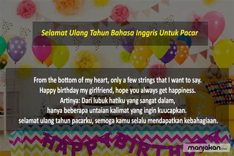 UCAPAN ULANG TAHUN UNTUK PACAR BAHASA INGGRIS tonton live colmek startup butuh logo sumber inspirasi agar optimal image 1