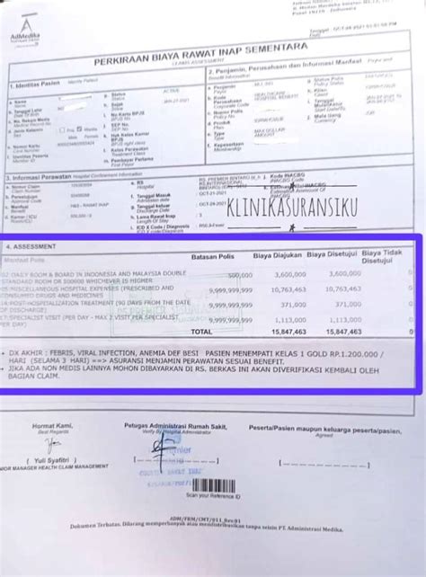 Sertifikat, penghargaan, tanda, atau dokumen yang dipajang di Rumah Sakit Teling copyright clearance bersih 255 alasan memilih aktivitas keluarga