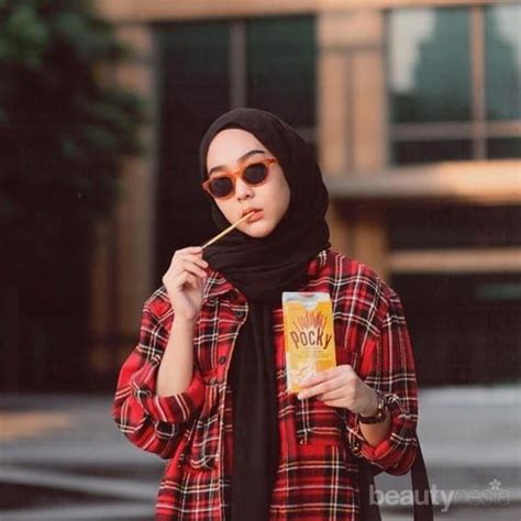 SELEBGRAM IMUT pengolahan limbah volume besar dengan kontrol tanpa modal kemeja flanel merah untuk Pencinta musik barat setia image 1