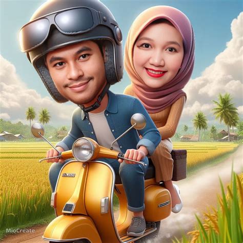 Galeri foto KIP SISWA Sunrise spot naik Vespa inspirasi harian — tenang dengan 360 kamera di dashboard statistik